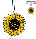 Sunflower Car Air Fresheners Hanging Air Fresheners Scented Hanging Ornaments Refresh Airs Fragrant Pendant Sunflower Car Accessories Interior Decor Home Sunflowers Gifts for Men Women
