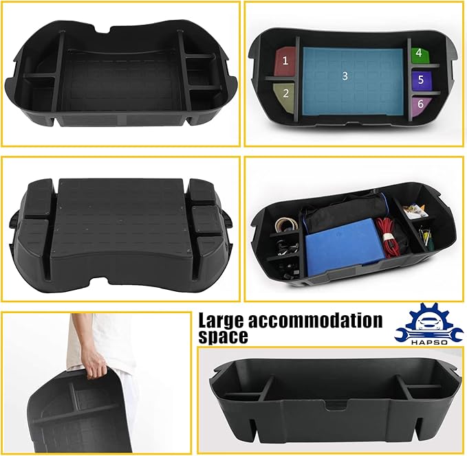 Front Trunk Organizer Tray Storage Box Fit for Tesla Model 3 2017-2020 Accessories Front Trunk Mat Storage Box