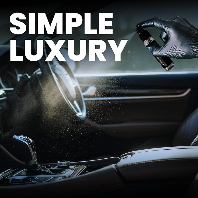 LANE’S Premium Car Air Freshener "Leather" - 1oz Water-Based, Long-Lasting Auto Scent Spray - Food, Pet, Odor Smell Deodorizer for Cars, Trucks, SUVs' Interior Leather, Carpet, Upholstery