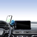 Phone Holder for Honda HR-V HRV/CR-V CRV 2023-2026/Pilot 2023-2026 Accessories 7/9-Inch Screen Fixed Clip, Car Magnetic Phone Mount for MagSafe, Magnets 15W Fast Wireless Charger Cell Phone Base