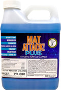 Dollamur Mat Attack! PLUS® Gym & Yoga Mat Cleaner, Hygienic Cleaner for Rubber Flooring, Wrestling Mats, and Fitness Floors-Quart