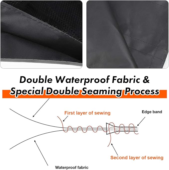 Car Trunk Organizer, Large Capacity Organizers and Storage, Equipped with 7 Durable Pockets, Hanging Trunk Organizer with Hook Side Strips, Sapce-saving Car Accessories Interior