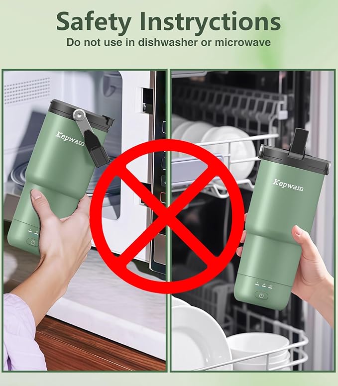 Self-Heating Travel Mug 20oz, Temperature-Controlled Coffee Warmer Mug, Smart Travel Coffee Mug Keep Coffee Drinks Hot, Heated Mug Great for Driver Outdoor Fits Car Cup Holders