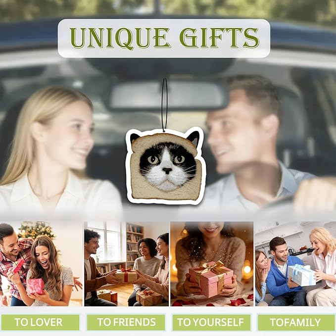 Muscle Dog Air Freshener Hanging for Car Scented Ornaments Mirror Cute Car Fresheners Dogs Car Accessories Auto Interior Decor Scent Home Bathroom Closet Dog Gifts for Women Men