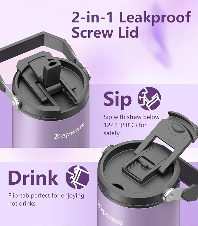 Self-Heating Travel Mug 20oz, Temperature-Controlled Coffee Warmer Mug, Smart Travel Coffee Mug Keep Coffee Drinks Hot, Heated Mug Great for Driver Outdoor Fits Car Cup Holders