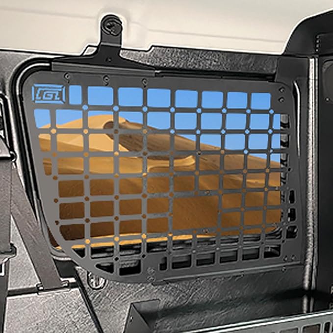 HIGH FLYING for Mercedes-benz G-Class G500 G55 2004-2018 Car Accessories Modular Storage Molle Panels System Trunk Shelf Luggage Storage Carrier Trunk Organizer Aluminum Alloy (Storage Box)