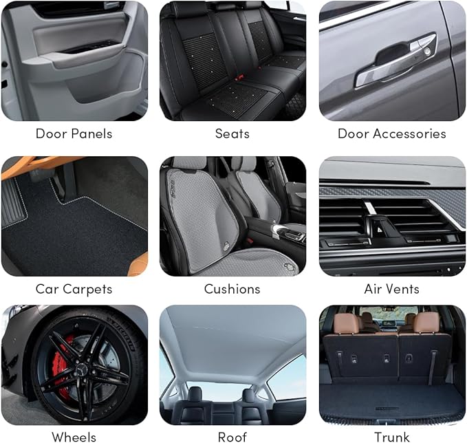 Tornado Air Blow Gun for Car Detailing - High Pressure Dry Cleaning Gun with Brass Nozzle, Quickly Blasts Dust & Dirt, Works with Air Compressor