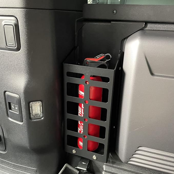 HIGH FLYING for Land Rover Defender 4dr 2020-2024 Car Accessories Modular Storage Trunk Organizer L+R Molle Storage Boxes*2 Luggage Carrier Aluminum Alloy (NOT Fit Third Row with Cupholder)