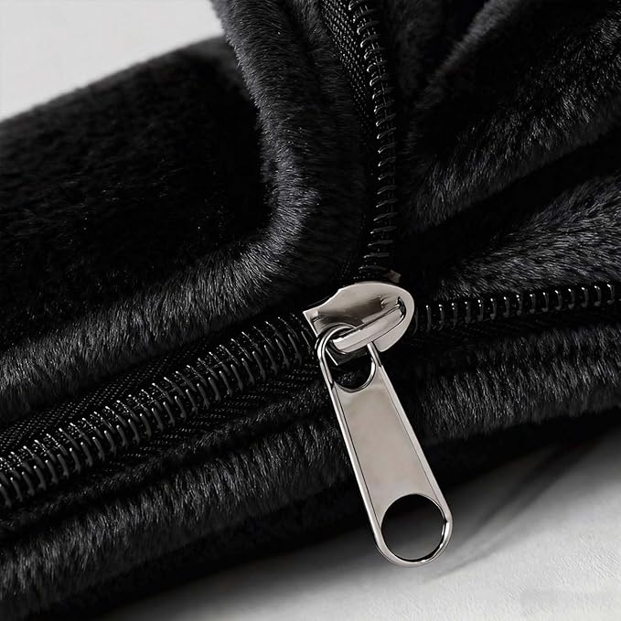 Travel Blanket and Pillow - Premium Soft 2 in 1 Airplane Compact with Soft Bag Pillowcase, Plane Blanket Compact Packable, Travel Essentials Accessories for Plane and Car, 60x80 Black