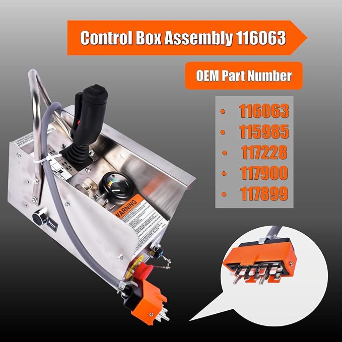 116063 115985 Control Box Assembly Replacement for SkyJack Scissor Lift SJIII 3219 3220 3226 4620 4626 4632 OE# 117228 117900 117899 WEONEFIT