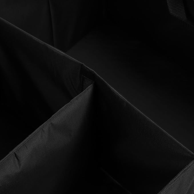 Car Trunk Organizer, Car Storage, Reinforced Handles, Flexible and Sturdy Trunk Storage Organizer for Vehicle - for Organizing Groceries, Tools, and Sports Equipment