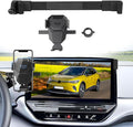 Car Phone Holder for Volkswagen ID.4 2020-2025 Accessories,Adjustable GPS ID.4 Cell Phone Mount for 12-inch Screen,Hands-Free Ultra Stable Air Ven Phone Stand Anti-Shake