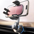 LISEN Phone Mount for Car Vent [Never Blocking] Rotatable Car Phone Holder Air Vent Clip 2024 Hands Free Cell Phone Car Mount for iPhone 16 Pro Max Plus 15 14 13 Samsung Android, Pink