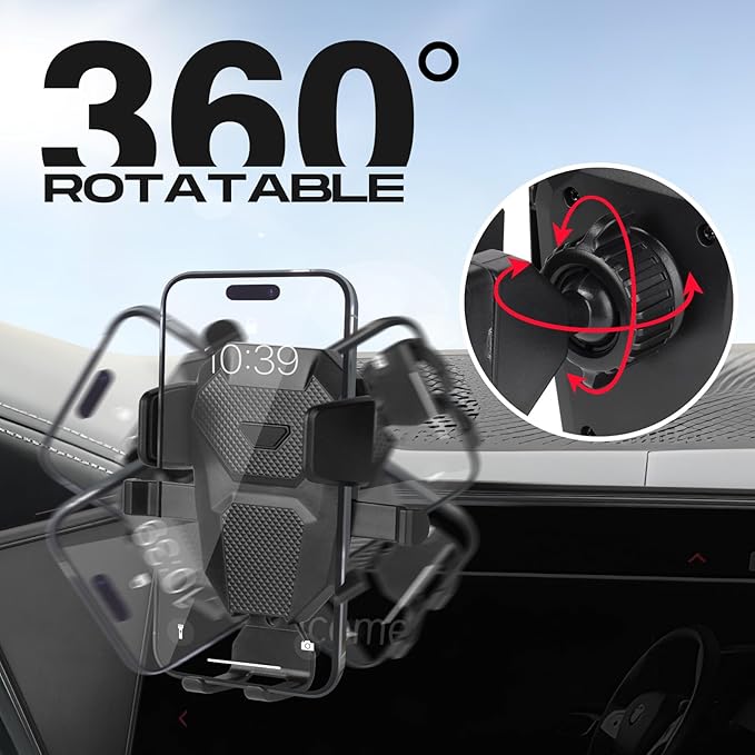 Car Phone Holder for BMW X5 2019-2023/X6 2020-2023/X7 2019-2022 Accessories,Adjustable Screen Phone Mount ONLY for 12.3 inch,Hands-Free Ultra Stable X5/X6/X7 Phone Stand