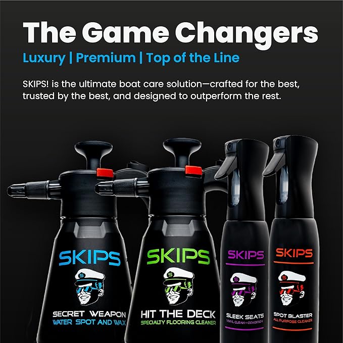 SKIPS Massive Microfiber Towel: Premium, Lint-Free Microfiber Cleaning Towel for Cars, Boats, and Large Surfaces - Absorbs 1 Gallon of Water, Ultra-Soft, Streak-Free, Safe for Paint