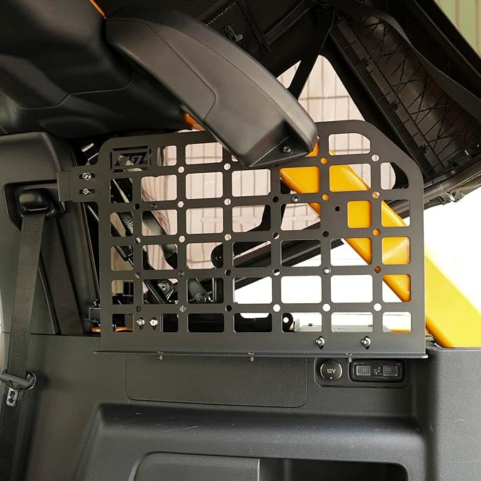 HIGH FLYING for Ford Bronco 4dr 2021 2022 2023 2024 Car Accessories Modular Storage Molle Panel Shelf Luggage Carrier Trunk Organizer Aluminum Alloy A Set (Side Panel)