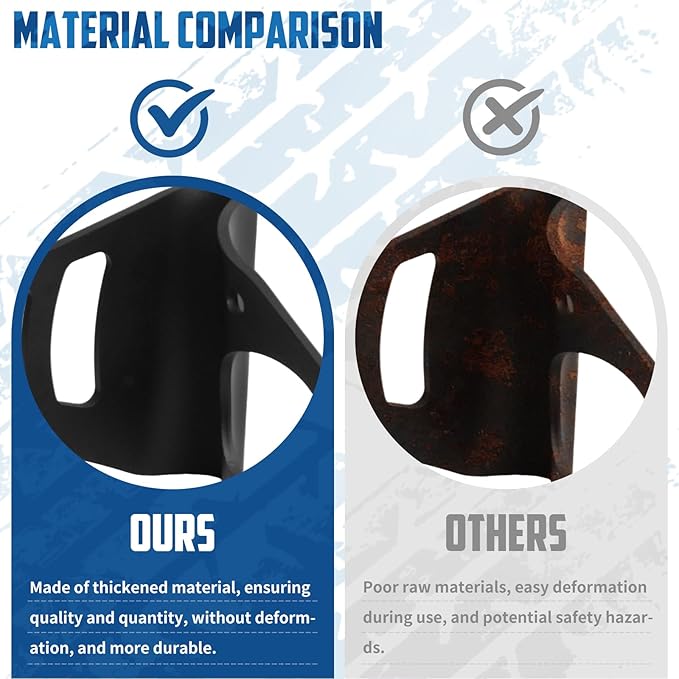 Adjustable Passenger Armrests with Cup Holder for Motorcycle Accessory Compatible with Harley Touring Electra Glide Road Glide Ultra Tri Glide 2014-2024 (Black)