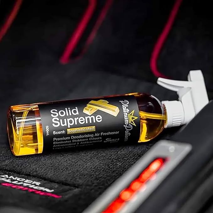 Water-Based Car Air Freshener Spray | Luxury Automotive Deodorizer | Mold-Resistant Formula | Eliminates Odors and Refreshes Vehicle Interior | 17 fl oz | Velvet Blooms