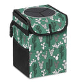 Cactus Car Trash Can with Lid - Collapsible Reusable Waterproof Garage Bag,Automotive Garbage Can,Car Accessories Interior Organizer