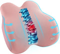 Skechers Women’s Lumbar Pillow,Memory Foam Lumbar Support Pillow for Office,Chair Lower Back Pain Relief Lumbar Pillow,Ergonomic Design Back Support Pillow for Office Chair,Car,Home,Travel,Pink