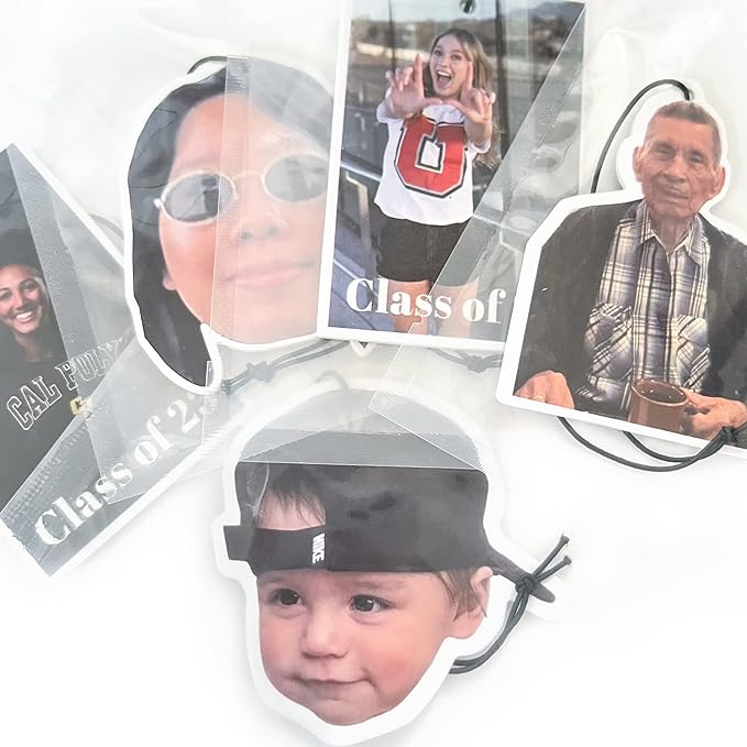 1000PCS Custom Bulk Car Air Fresheners Picture Air Fresheners Personalized Scents Air Freshener Car Deco Accessories Promotional Items with Business Logo/Text/Photo