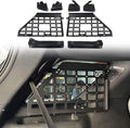 2011-2019 for Ford Explorer Car Side Window Shelf Rear Trunk Storage Panel Debris Rack Molle Panel 1Set