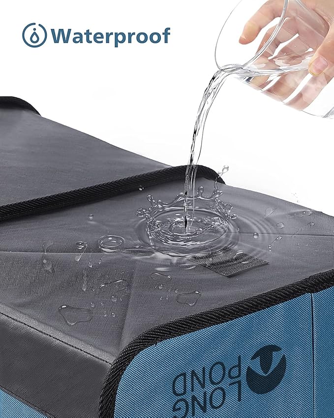 Long Pond Car Trunk Organizer, Storage for SUVs or Sedans, Foldable Cargo Containers with 9 Pockets and Reinforced Handles, with Non-Slip Bottom, Collapsible Storage for SUVs, Sedans, or Any Cars