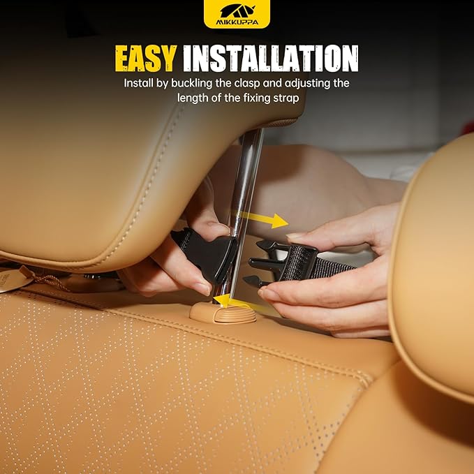 MIKKUPPA Trunk Organizer for SUV - 42"*18" Large Hanging Backseat Trunk Storage for Subaru Crosstrek Forester Outback, Jeep Wrangler Grand Cherokee Compass, Ford Bronco Escape Explorer Edge, Toyota