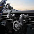 ESR OmniLock for MagSafe Car Mount, 360° Rotation, Car Phone Mount for Air Vent, Magnetic Phone Holder for iPhone 17/16/15/14/13/12, Google/Samsung/Android, All Smartphones(2 MagSafe Rings Included)