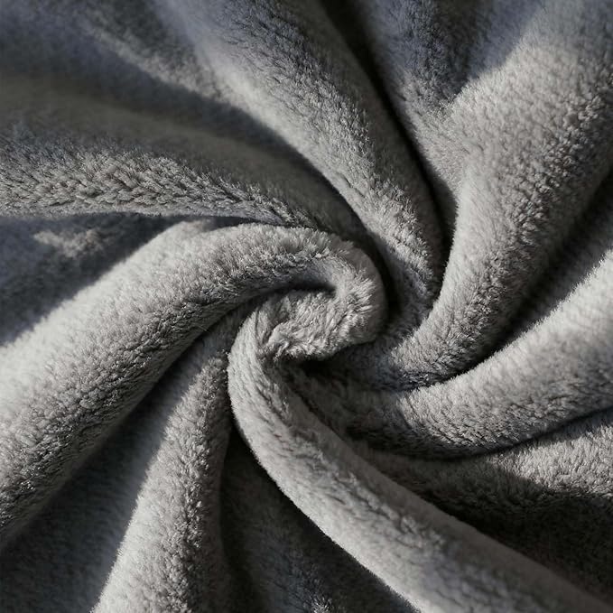 Travel Blanket Pillow, Soft Airplane Blanket 2-in-1, Travel Blanket Airplane Compact with Bag, Travel Essentials Accessories for Plane and Car,60x40 Grey