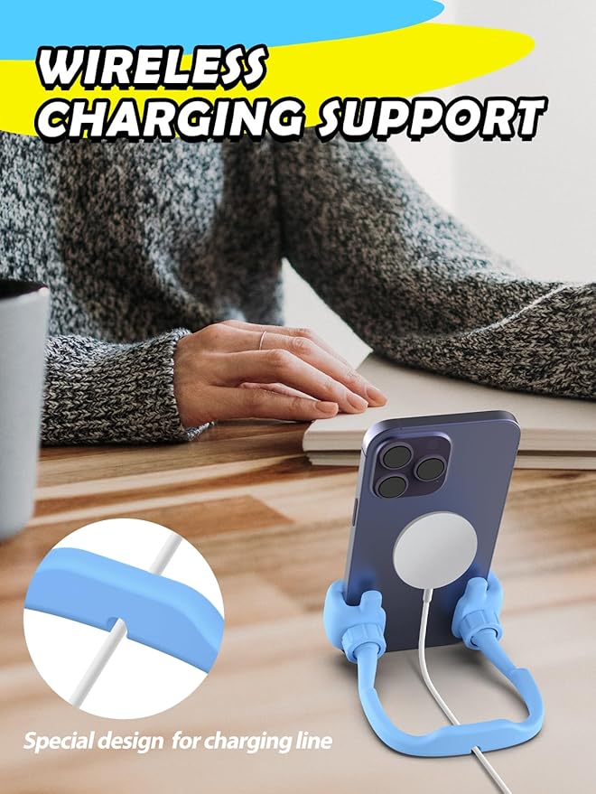 Valentines Day Gifts for Teen Boys Girls Kids: Thumbs Up Lazy Phone Stand Holder Gift for Men Women Adults Funny Gadgets Teenage Dad Father Mom Husband Wife Who Have Everything Cute Things