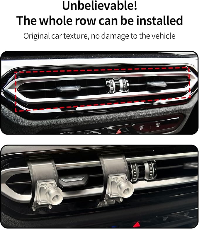 Car Phone Holder for BMW 3 Series 2019-2025 4 Series/i4 2021-2024 2 Series 2022-2024 Accessories, 360° Rotation Phone Mount Compatible with MagSafe