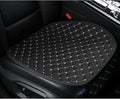 1 PC Car Seat Cover Auto Cushion Vehicle Front Seat Chair Cover Protective Mat pad for Baby, SUV, Skin-Friendly Golden Embroidery Thread (Black-Front)