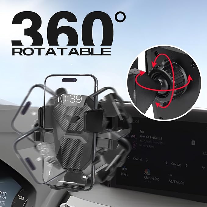 Car Phone Holder for 2019-2025 Acura RDX Accessories,Adjustable GPS Acura RDX Phone Mount for 10.2-inch Screen,Hands-Free Ultra Stable Air Vent Phone Stand