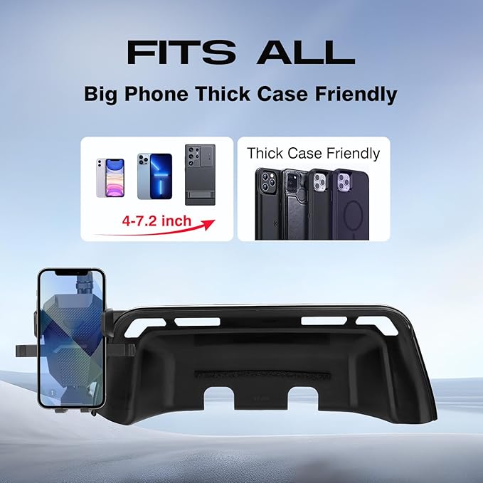 Car Phone Holder for 2020 2021 2022 Lexus RX Accessories,Adjustable GPS RX Phone Mount for 12.3-inch Screen,Hands-Free Ultra Stable Phone Stand for All Phones