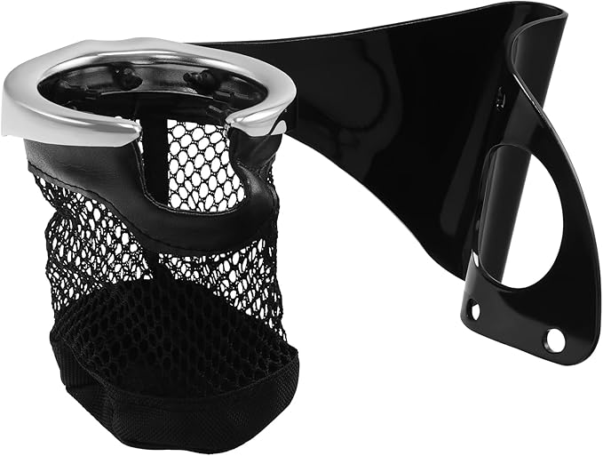 TCMT Rear Drink Cup Holder Passenger Fits For Harley Touring Electra Road Glide Ultra Limited 2014-2023