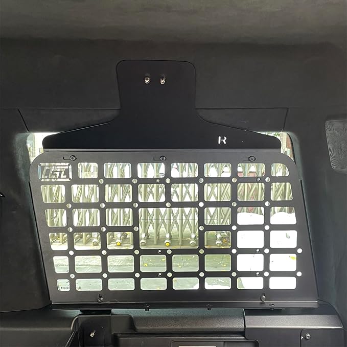 HIGH FLYING 2019-2024 for Mercedes-Benz G-Class G500 G63 G350 Rear Window Molle Panels System Interior Luggage Modular Storage Carrier Cargo Rack Trunk Organizer (Side Panels)