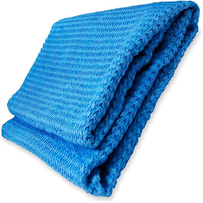 Super Absorbent Towels, Synthetic Chamois Cloth for Car and Boat Drying, Smooth Cooling Towel, Marine Grade Cleaning Supplies, PVA Shammy Wash Towel 1 Pack