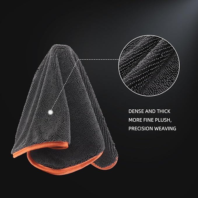 SPTA Car Wash Kit, Clean & Car Wash Kit (9 Items, Including 2-16oz. Car Wash Shampoo, 1Pc Microfiber Mitts,1Pc Red Car Wash Sponge, 2Pcs 16"x16" Microfiber Detail Towels and 3Pcs Car Detail Brush