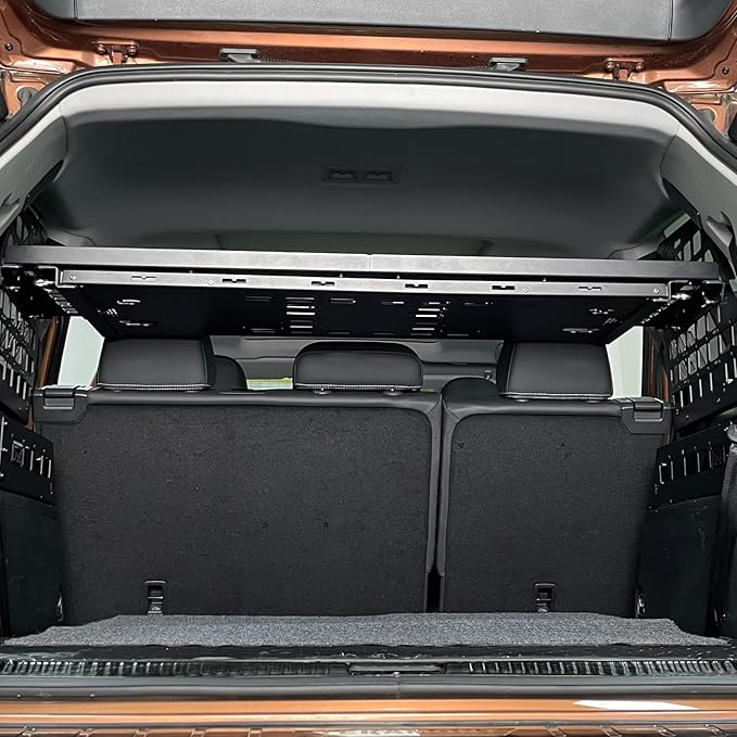 HIGH FLYING 2010-2024 for Toyota 4Runner 5th Gen. Car Storage Molle Panels Shelf Modular System Trunk Organizer Rear Boot Cargo Racks