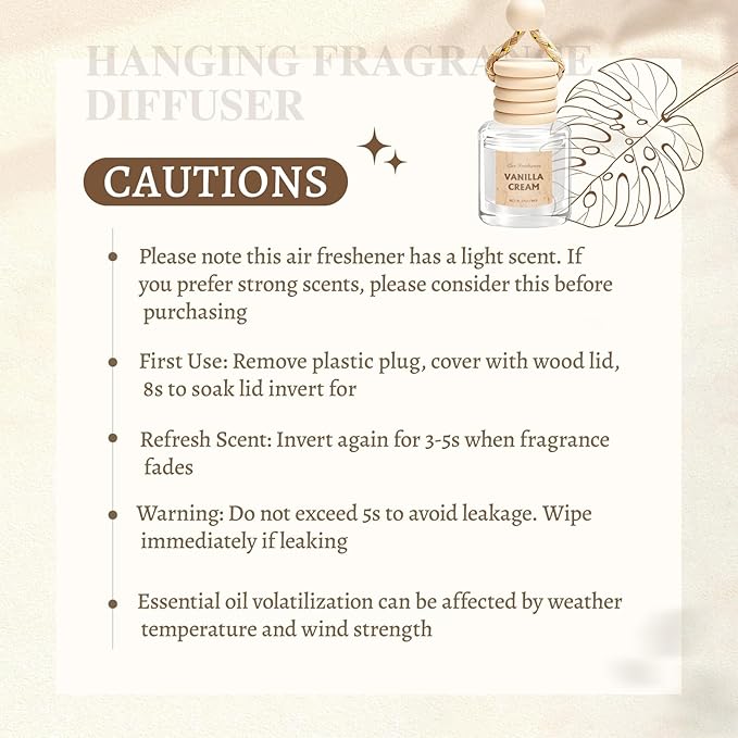 AROIC 24 Pack Car Air Freshener Diffuser, Long Lasting Hanging Fragrance Fresheners Set, Essential Oil Diffuser Scents Accessories, Cute Car Interior for Women & Men