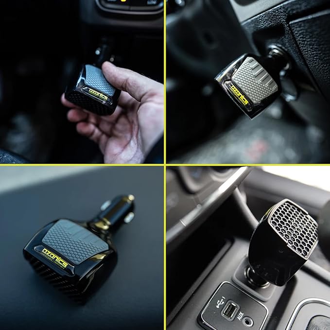 Ozonics Micro3 Ozone Generator for Cars | Portable Car Odor Eliminator and Air Freshener | Removes Odors from Cars, Trucks, RVs, UTVs, and Boats | Compact Deodorizer for Vehicle Interiors