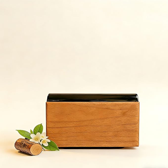 Wood Car Air Freshener - Natural Odor Eliminator & Long Lasting Scent Diffuser for Visor Clip - Car Interior Accessories for All Vehicles (Teak Starter Kit)