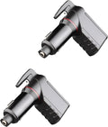 Ztylus Stinger Car Emergency Tool, Spring-Loaded Window Breaker, Car Safety Hammer, Seatbelt Cutter and Window Glass breaker, Car Escape Tool, USB Car Charger, 2 USB Ports Max 2.4A (2 pcs Black Combo)