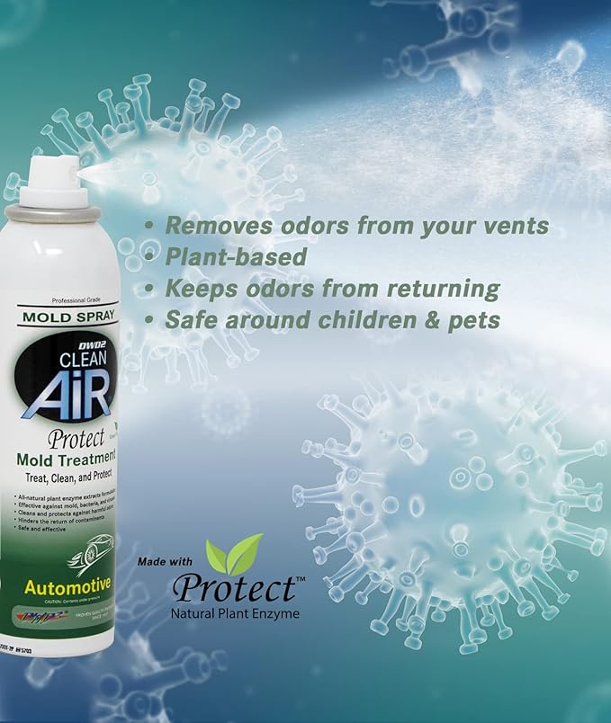 Protect™ Automotive AC Vent Treatment - Revitalize Your Car's Interior The Green Automotive Mold-Odor Treatment Solution. Say Goodbye to Unpleasant Odors and Hello to a Fresh and Protected Cabin