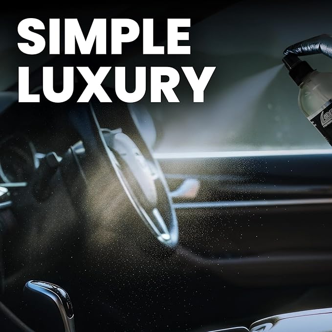 LANE’S Premium Car Air Freshener "Vanilla" - 4oz Water-Based, Long-Lasting Auto Scent Spray - Food, Pet, Odor Smell Deodorizer for Cars, Trucks, SUVs' Interior Leather, Carpet, Upholstery