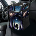 Bigfoot Car Trash Can with Lid Collapsible Reusable Waterproof Car Garage Bag,Automotive Garbage Can,Car Accessories Interior Car Organizer