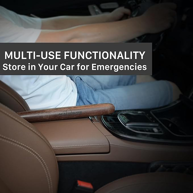 Wooden Tire Checker for Truckers Tool for Checking Tire Pressure, Wheel & Tire Accessories & Parts, Tire Repair Tools Fish Bat Self Defense