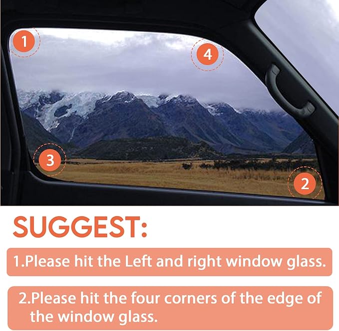 THINKWORK Window Breaker - Pink-Blue Car Safety Hammer Gift for Lady and Men, Three-in-One Emergency Escape Tool with Seat Belt Cutter, Safety Emergency Car Escape Tool for Family, Women, Children