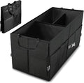 VViViD Collapsible Heavy-Duty Small Black Nylon Car Trunk Storage Organizer Bin